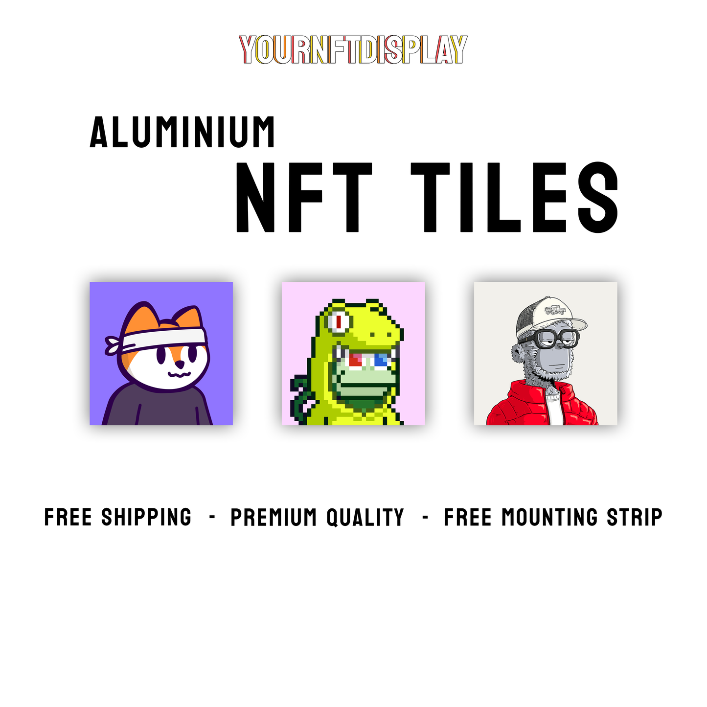 NFT Tiles - Aluminium Prints